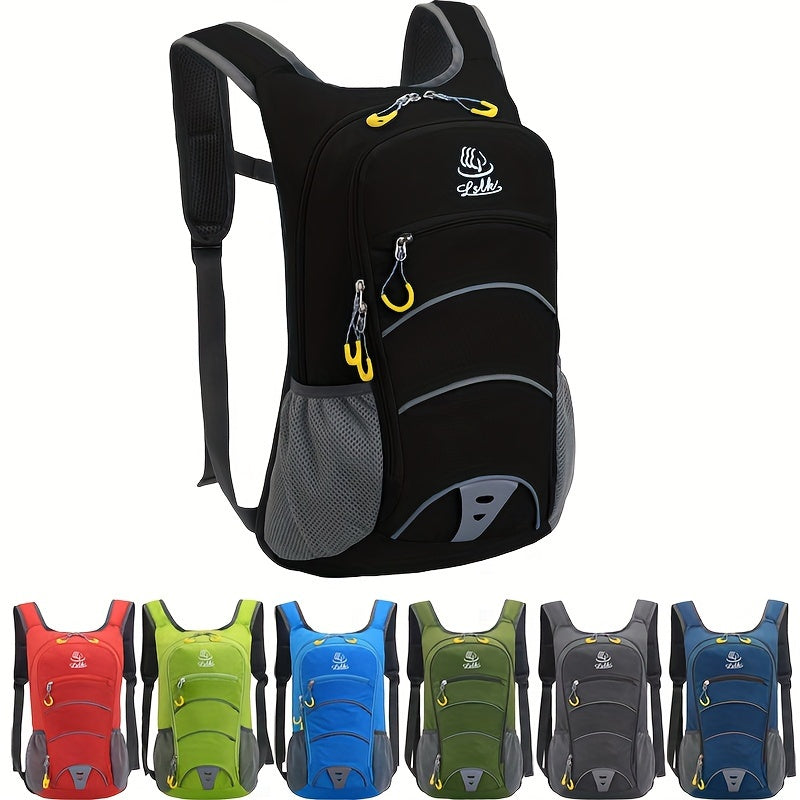 5.28gal Lightweight Outdoor Sports Backpack - Breathable, Adjustable Shoulder Straps, Tablet Compartment, Zipper Closure, Ideal for Hiking, Cycling, Camping, and Travel, Camping Gear