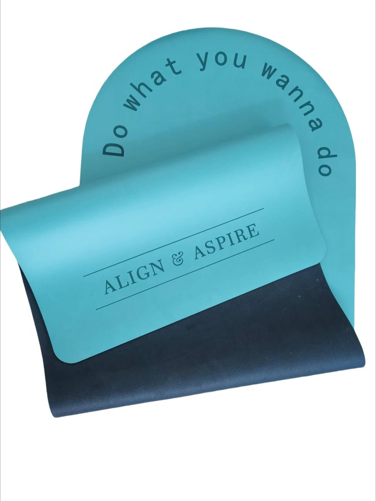 Anti Slip Custom Yoga Mats Eco Friendly Natural Rubber Oval Curve Pu Yoga Mat Arch Pill Shape Arched Yoga Mat Thick