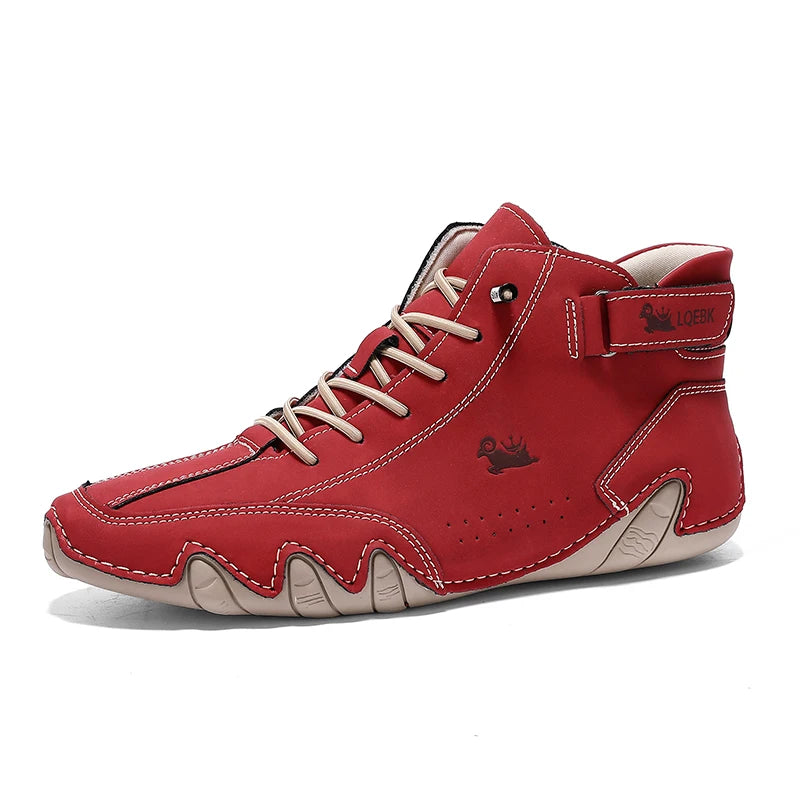 Outdoor Hiking Shoes with Wear-resistant High Top Design Sports Shoes with Comfortable Foot Feel Casual Life 2025 White Boots