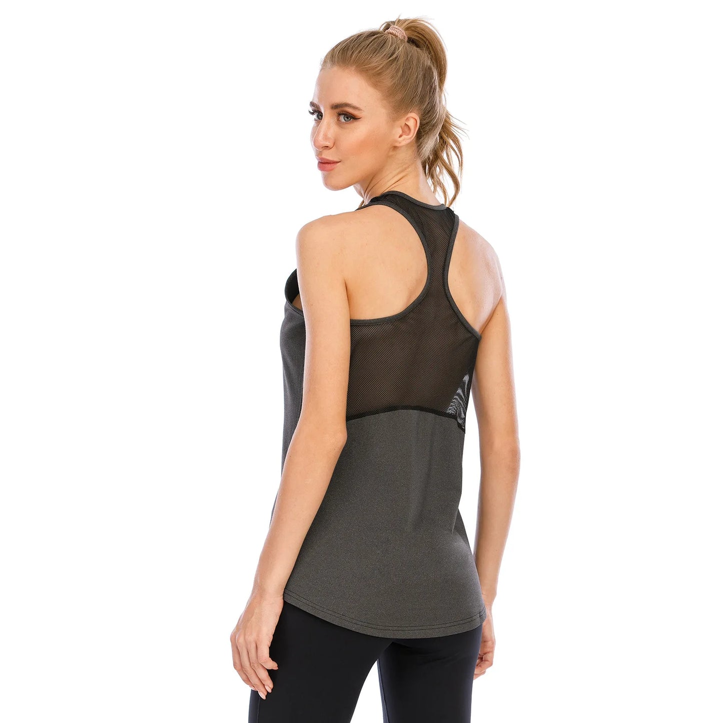 Women Running Shirts Sleeveless Gym Tank Tops Women's Sportswear Quick Dry Breathable Workout Tank Top Yoga Shirt