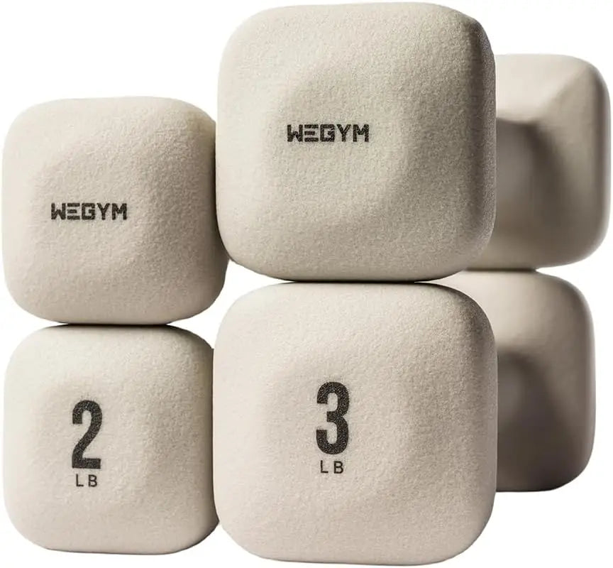 Dumbbells Anti Slip Anti Roll Thick Handles Free Weights Square Dumbbells for Secure Workouts at Home Weightlifting and Personal