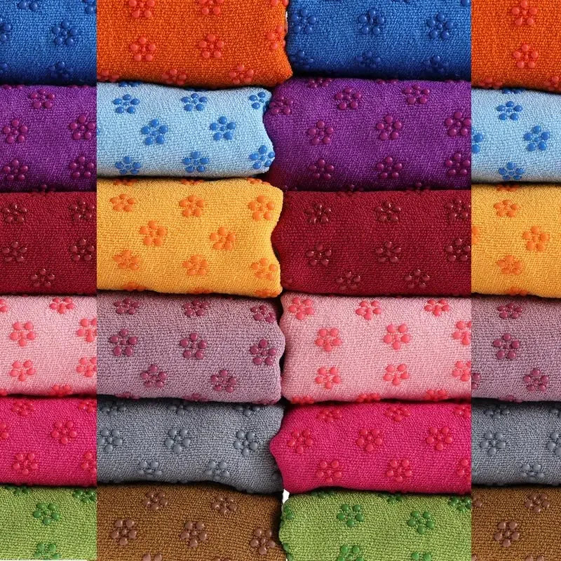 183*63cm Yoga Towel Professional Non-slip Mat Widened Lengthening Fitness Mat Home Sweat-absorbent Terry Cloth Yoga Pad