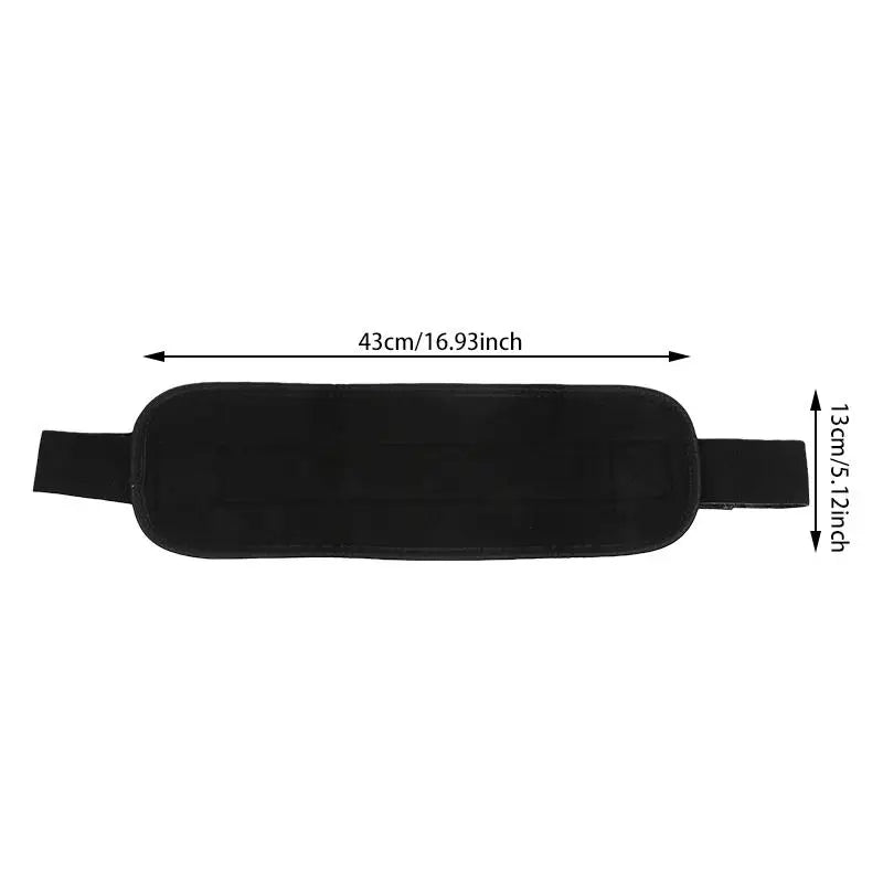 Weight-bearing Belt Weighted Waist Trainer Belt - Adjustable Resistance Ergonomic Design Workout Hip Thrust Hip Training Belt