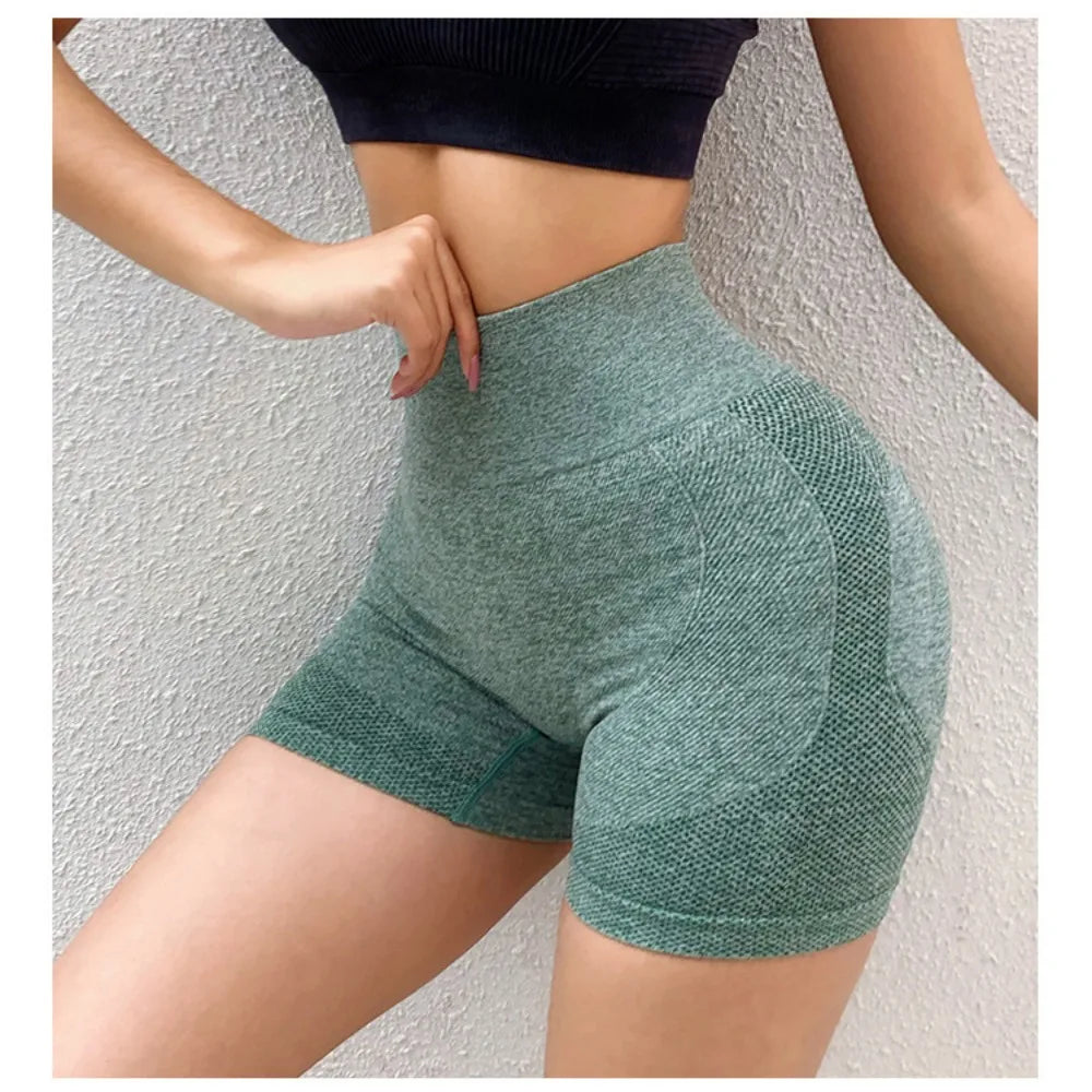 Sports Gym Workout Shorts For Cycling High Waist Cycling Shorts Lift Butt Shorts Short Pants Lady Yoga Shorts Yoga Clothing