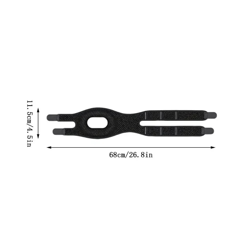 Support Gear Sports Knee Pads Breathable Adjustable Patellar Strap Enhance Joint Stability Comfortable Knee Brace Outdoor Sports