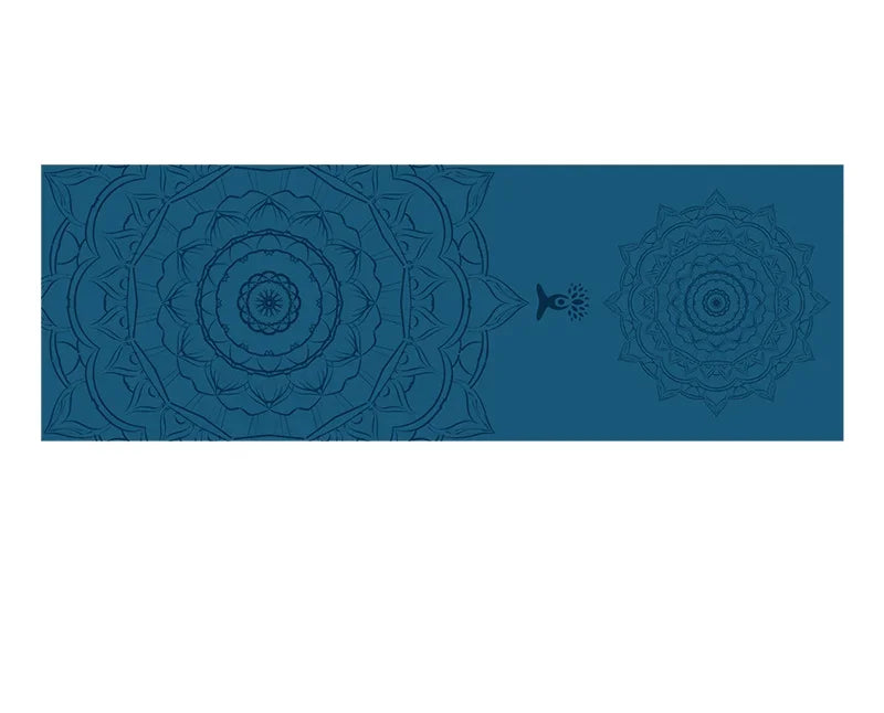Hot Yoga Mat Towel 185*63cm Printed Yoga Towel Non Slip Fitness Workout Mat Cover for Pilates Gym Yoga Blankets