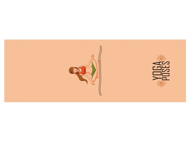 Hot Yoga Mat Towel 185*63cm Printed Yoga Towel Non Slip Fitness Workout Mat Cover for Pilates Gym Yoga Blankets