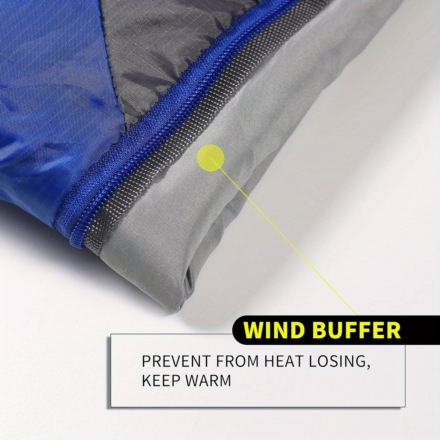 0-Degree Winter Sleeping Bag for Adults - 450GSM Cold Weather Camping Gear with High Quality Compression Sack, Envelope Hoodie Design for Big & Tall, 4-Season Lightweight & Machine Washable for Backpacking Hiking Outdoor Adve