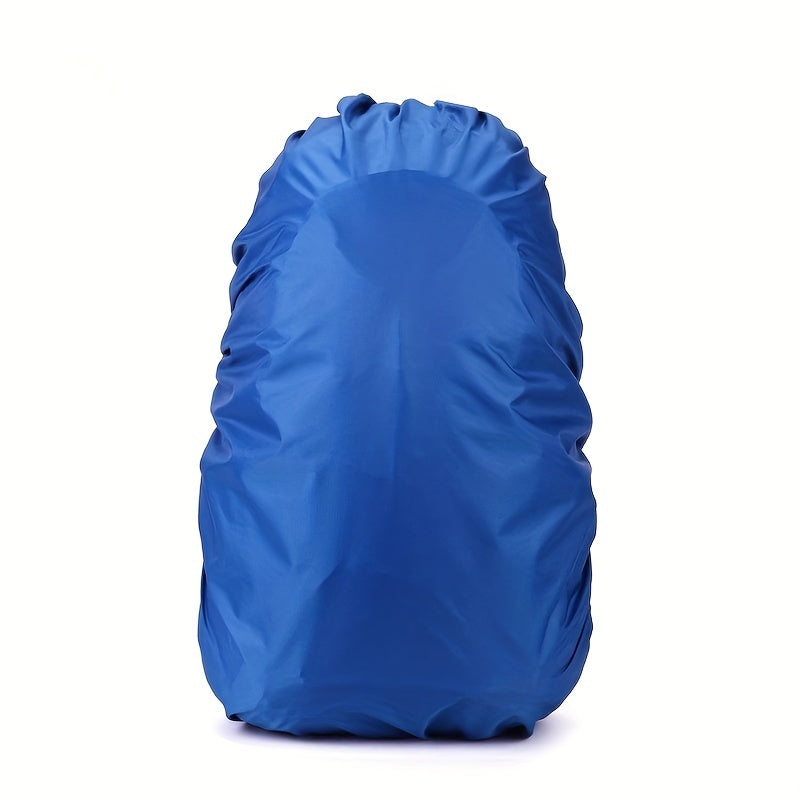 1pc 9.25gal Portable Outdoor Backpack with Cover - Durable Polyester, Ideal for Travel, Camping, and Sports Accessories, Camping Gear | Vibrant Backpack | Durable Backpack