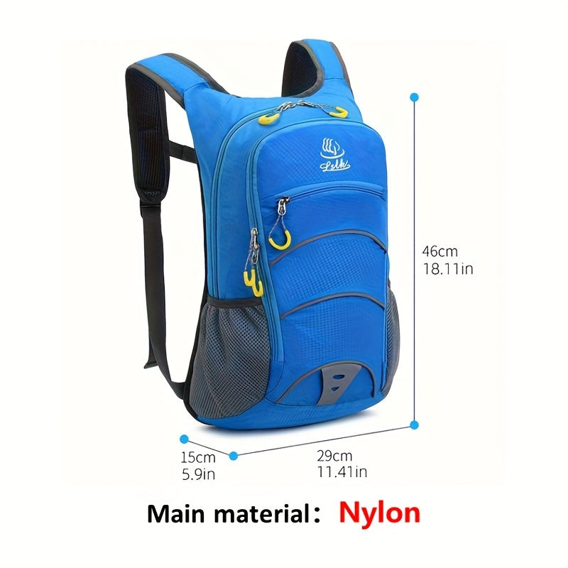 5.28gal Lightweight Outdoor Sports Backpack - Breathable, Adjustable Shoulder Straps, Tablet Compartment, Zipper Closure, Ideal for Hiking, Cycling, Camping, and Travel, Camping Gear