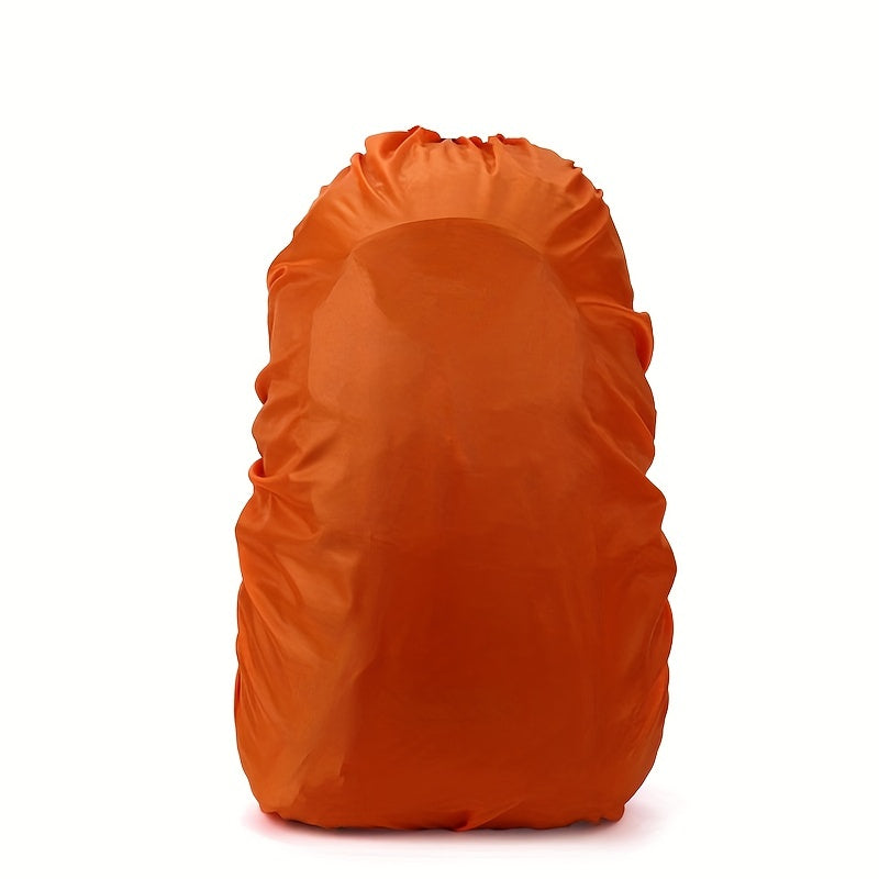 1pc 9.25gal Portable Outdoor Backpack with Cover - Durable Polyester, Ideal for Travel, Camping, and Sports Accessories, Camping Gear | Vibrant Backpack | Durable Backpack