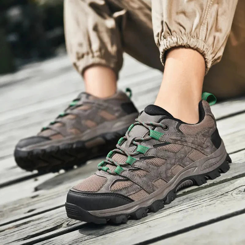 Customized High Climbing Hunting Comfortable Fashion High Quality Sneakers Waterproof Lace-up Training Hiking Shoes