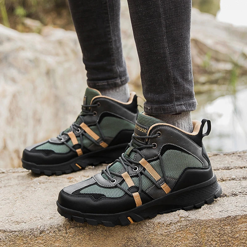 New Arrival Hiking Shoes Wholesale for Comfortable Waterproof Mountain Sport Shoes