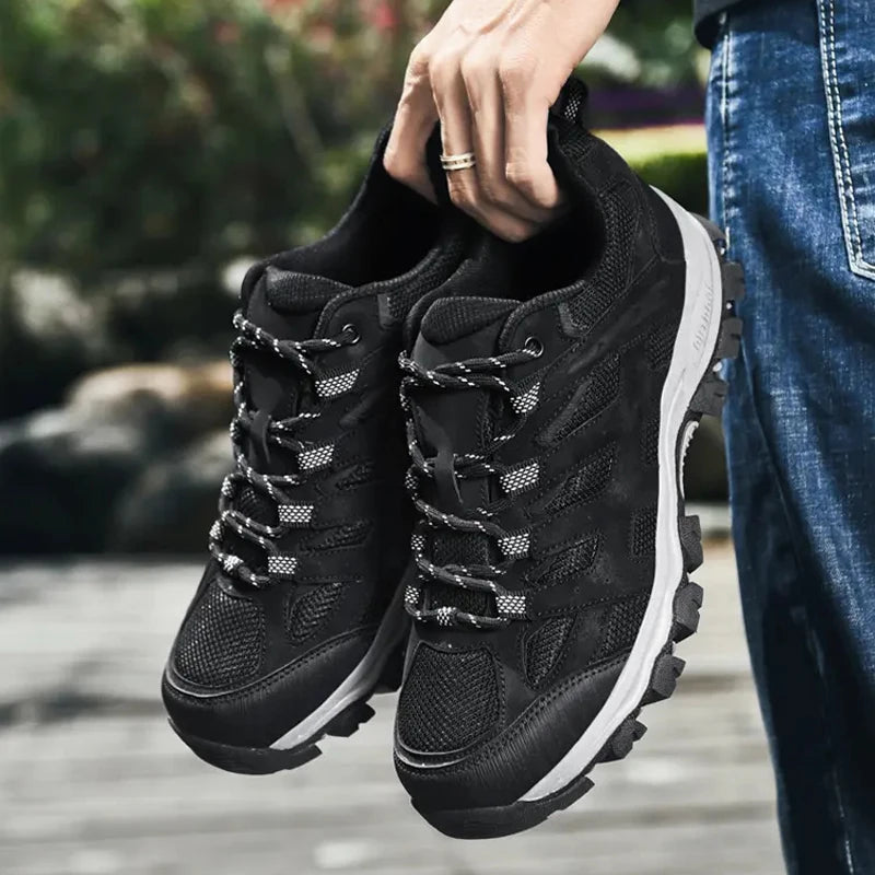 Customized High Climbing Hunting Comfortable Fashion High Quality Sneakers Waterproof Lace-up Training Hiking Shoes