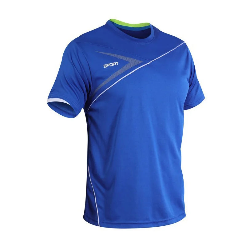 Men's T-shirts Sport Running T-shirt Men Quick-drying Breathable Short Sleeve Round Neck Active Tee Outdoor Workout Men Clothing