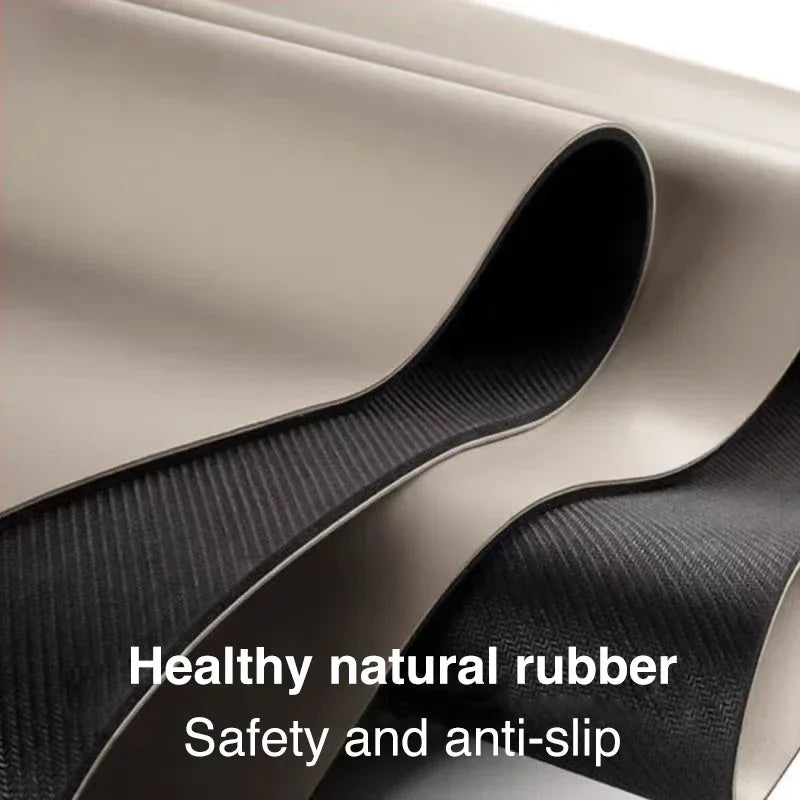 Anti Slip Custom Yoga Mats Eco Friendly Natural Rubber Oval Curve Pu Yoga Mat Arch Pill Shape Arched  Yoga Mat Thick