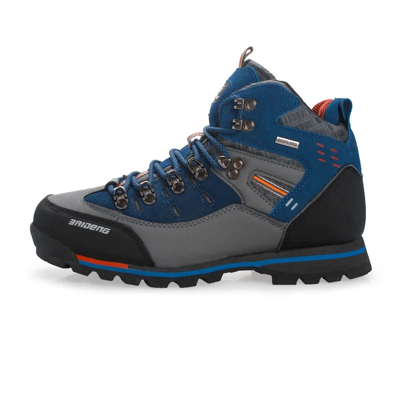 Hiking Shoes Men Winter Mountain Climbing Trekking Boots High Quality Outdoor Fashion Casual Snow Boots Non-slip Luxus Shoes