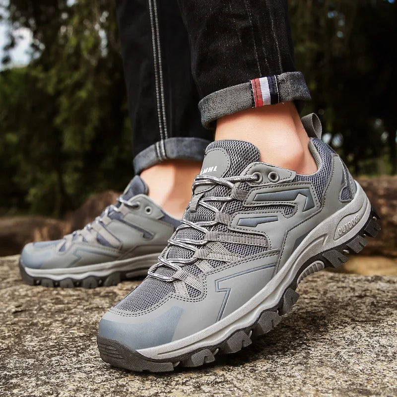 Hiking Shoes Men Women Mesh Sneakers Breathable Fashion Mountain Shoes  Spring Autumn Summer Work Shoes Outdoor Trekking