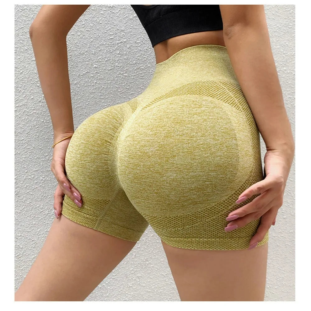 Sports Gym Workout Shorts For Cycling High Waist Cycling Shorts Lift Butt Shorts Short Pants Lady Yoga Shorts Yoga Clothing