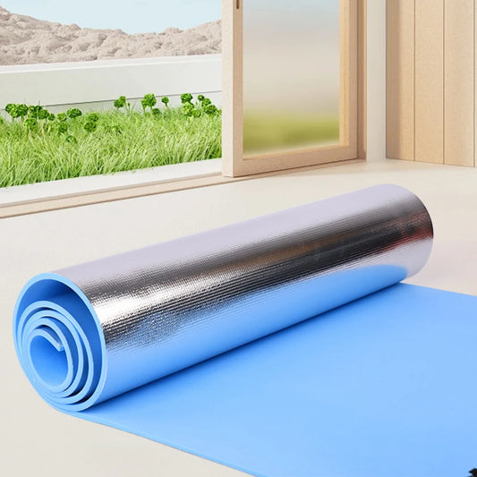 10mm Yoga Mat Anti-skid Sports Exercise Mat Moistureproof Thickened Camping Picnic Mat EVA Foam Sleeping Pad for Yoga & Pilates
