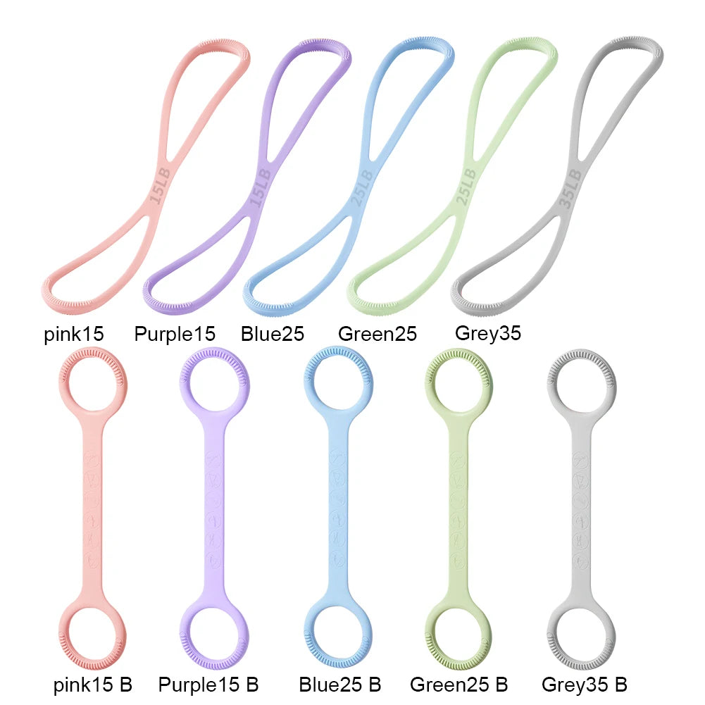 Figure 8 Fitness Resistance Band Fitness Pulling Rope Shoulder Stretch Band for Home Chest Arm Exercise