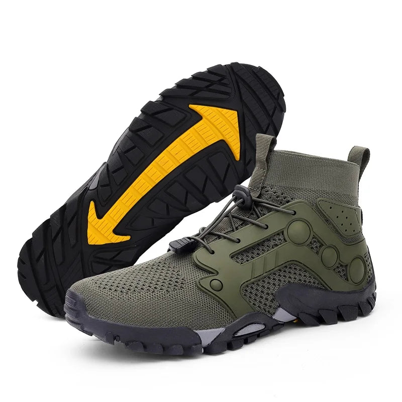 Outdoor Rappelling Shoes, Lightweight and Breathable Hiking and Trekking Shoes, Men's and Women's Multi-functional Shoes