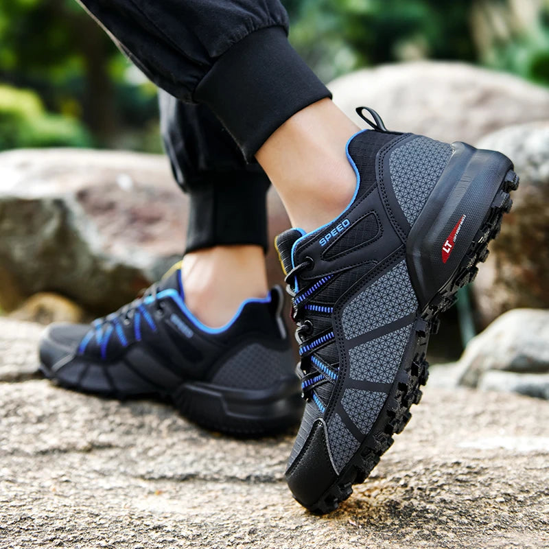 2025 Hiking Shoes Men's Non-slip Wear-resistant Comfortable Outdoor Hiking Sports Shoes Outdoor Running Shoes Walking Sports Sho