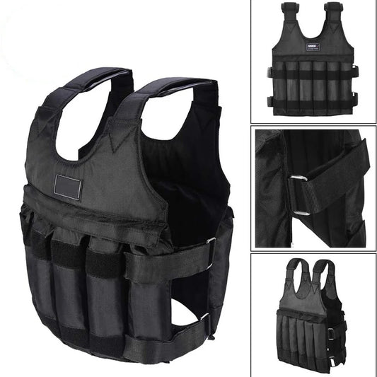 20/50kg Weight Training Suit Empty Bag Fitness Running Vest Adjustable Weight Jacket Workout Equipment for Workout Jogging