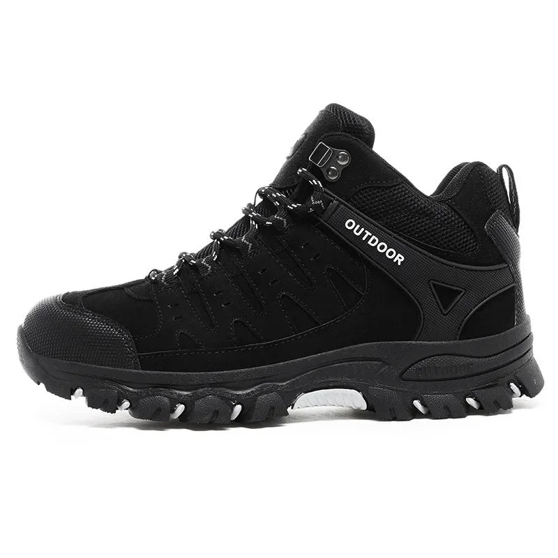 Men's Hiking Boots Comfortable Breathable Mountain Climbing Shoes Fashionable Sports Training Walking Shoes Functional Design