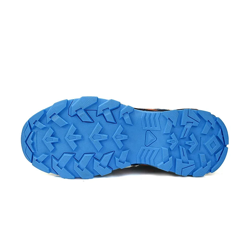 Outdoor Hiking Shoes Men Women Waterproof Trekking Sneakers Lace-up Climbing Trainers Walking Hunting Tactical Boots Big Size 47