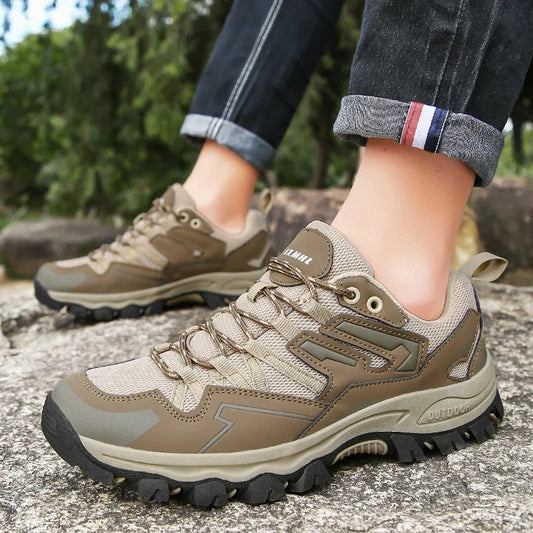 Hiking Shoes Men Women Mesh Sneakers Breathable Fashion Mountain Shoes  Spring Autumn Summer Work Shoes Outdoor Trekking