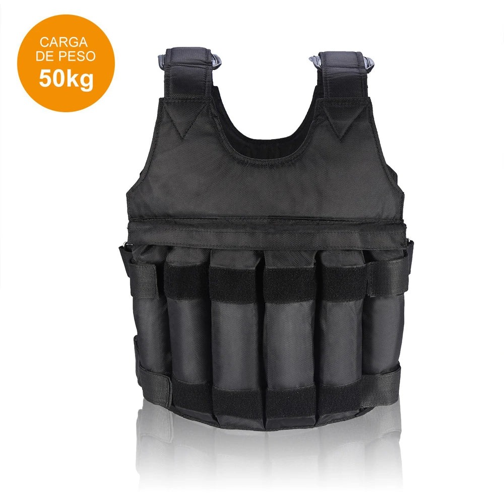 20/50kg Weight Training Suit Empty Bag Fitness Running Vest Adjustable Weight Jacket Workout Equipment for Workout Jogging