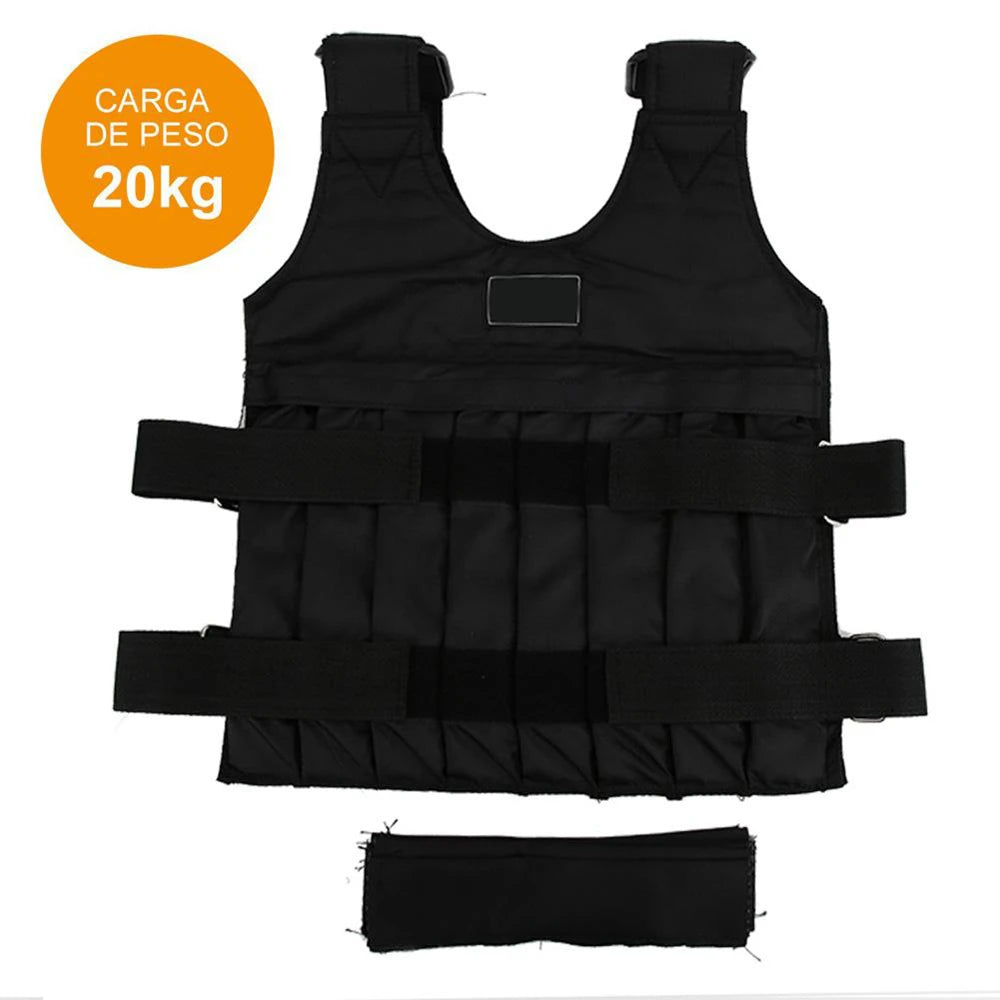20/50kg Weight Training Suit Empty Bag Fitness Running Vest Adjustable Weight Jacket Workout Equipment for Workout Jogging
