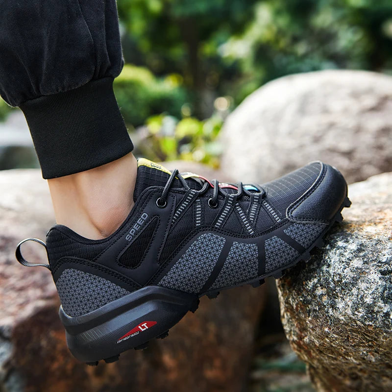 2025 Hiking Shoes Men's Non-slip Wear-resistant Comfortable Outdoor Hiking Sports Shoes Outdoor Running Shoes Walking Sports Sho