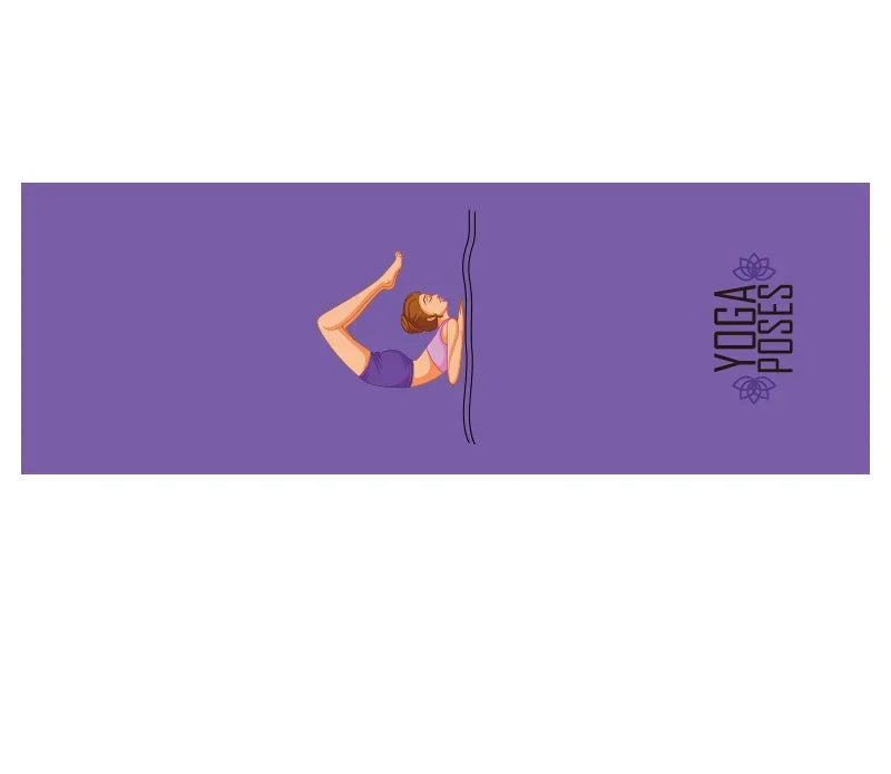 Hot Yoga Mat Towel 185*63cm Printed Yoga Towel Non Slip Fitness Workout Mat Cover for Pilates Gym Yoga Blankets