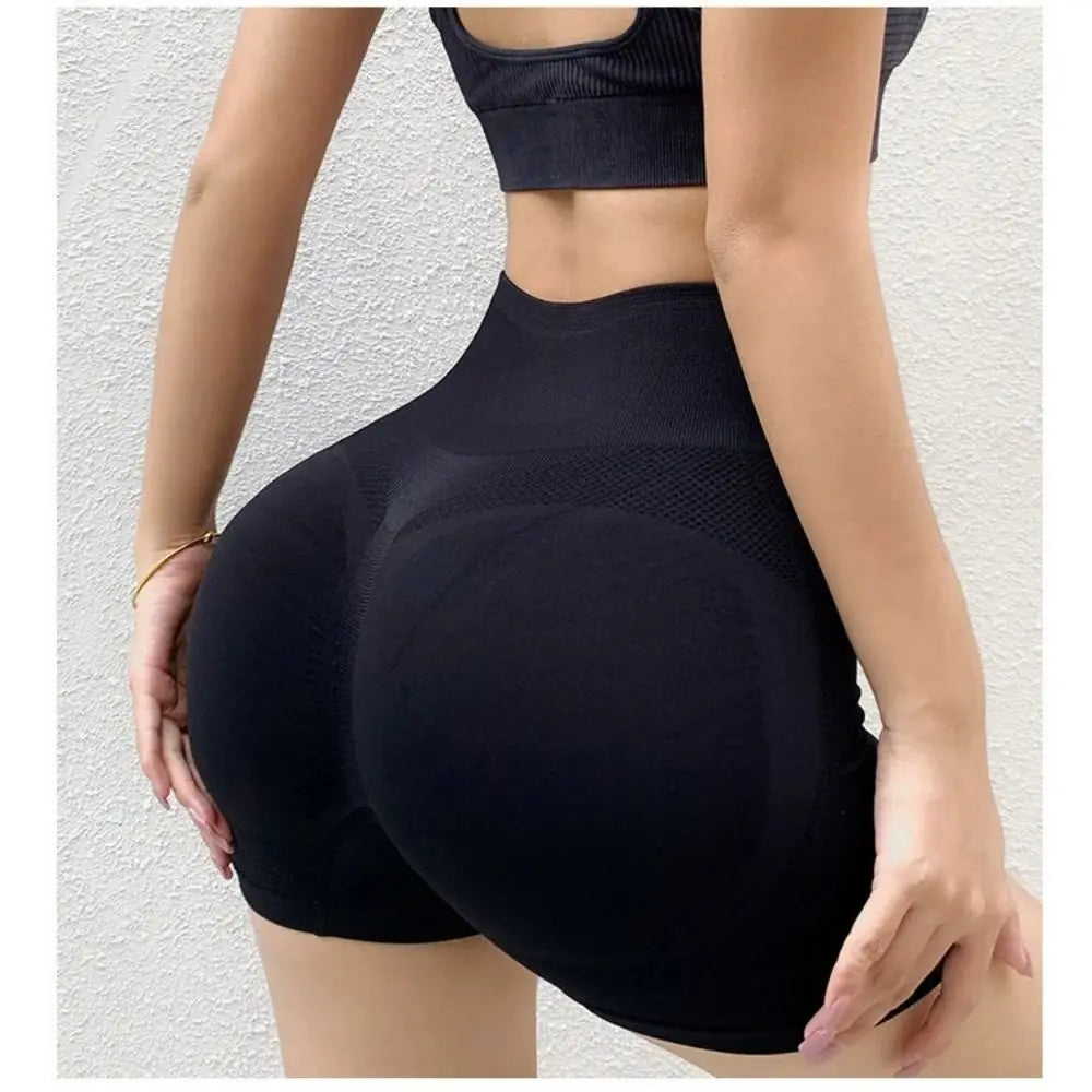 Sports Gym Workout Shorts For Cycling High Waist Cycling Shorts Lift Butt Shorts Short Pants Lady Yoga Shorts Yoga Clothing
