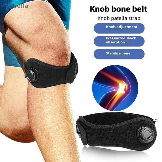 ♥♥♥Knee Support Sports Protective Gear With Compression Patellar Strap,Protects Meniscus During Running And Climbing