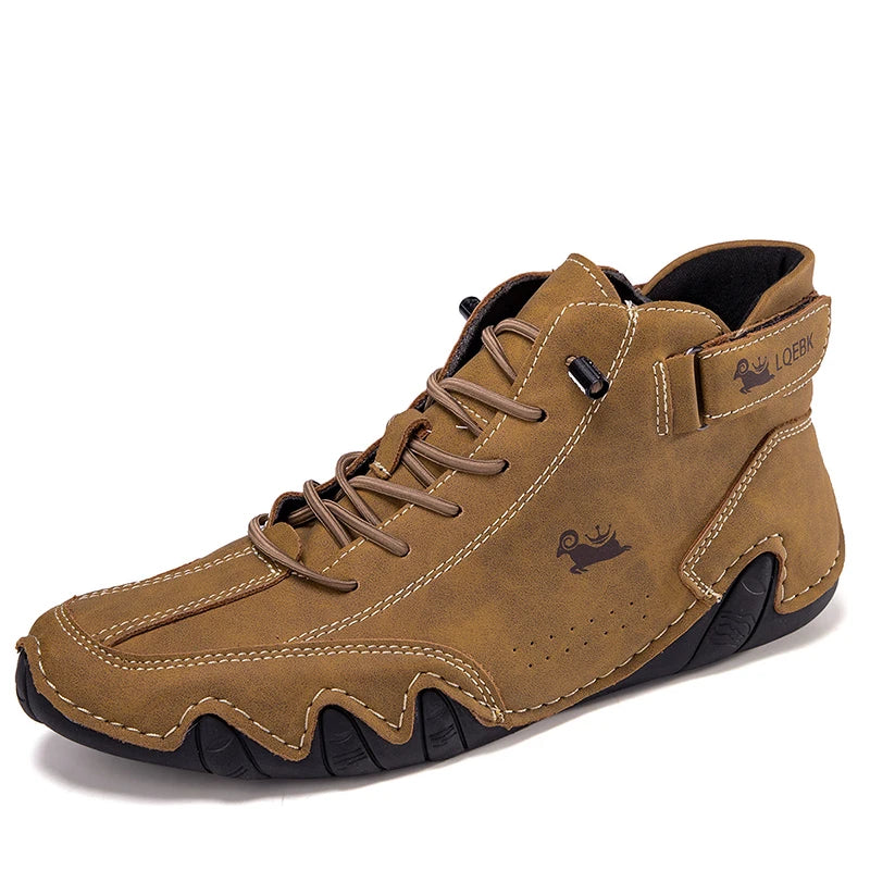 Outdoor Hiking Shoes with Wear-resistant High Top Design Sports Shoes with Comfortable Foot Feel Casual Life 2025 White Boots