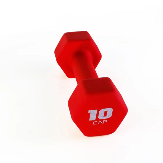10lb Neoprene Dumbbell Red Single