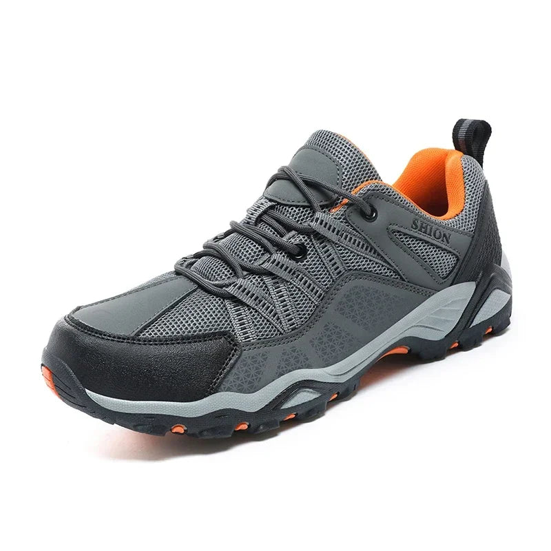 Outdoor Waterproof Hunting Fishing Shoes Mountain Off-Road Riding Sports Shoe Hiking Shoes Men Mesh Breathable Travel Shoe Tênis