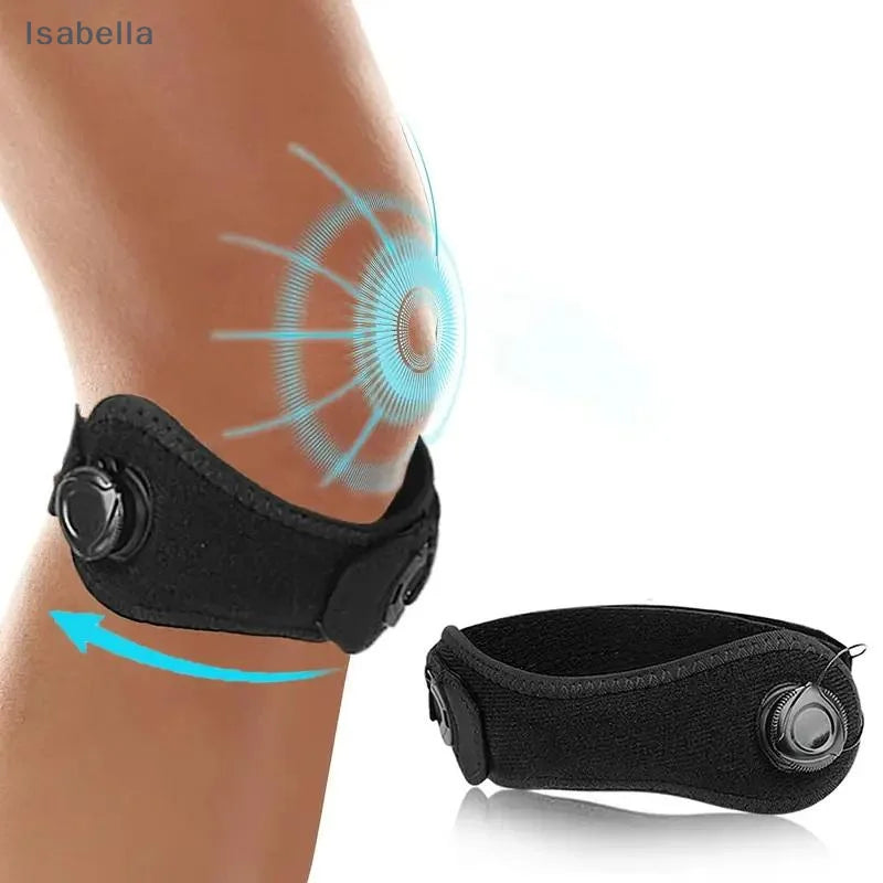 ♥♥♥Knee Support Sports Protective Gear With Compression Patellar Strap,Protects Meniscus During Running And Climbing