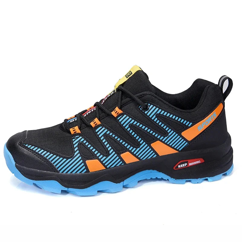Outdoor Hiking Shoes Men Women Waterproof Trekking Sneakers Lace-up Climbing Trainers Walking Hunting Tactical Boots Big Size 47