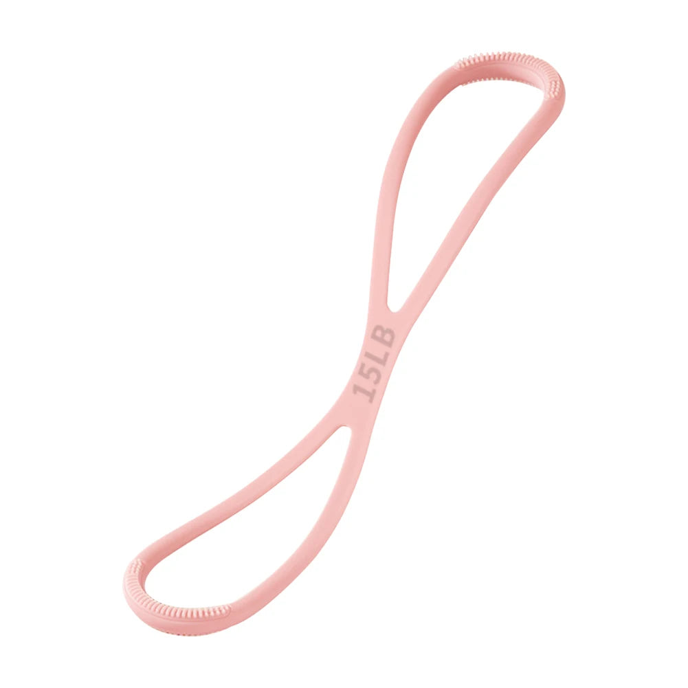 Figure 8 Fitness Resistance Band Fitness Pulling Rope Shoulder Stretch Band for Home Chest Arm Exercise