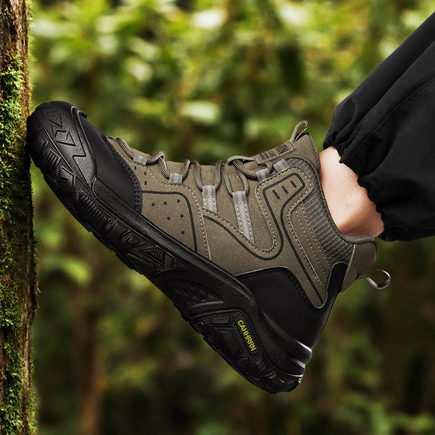 Fall/Winter Outdoor Hiking Shoes, Anti-slip and Wear-resistant Workwear Sports Shoes, Men's Work Boots