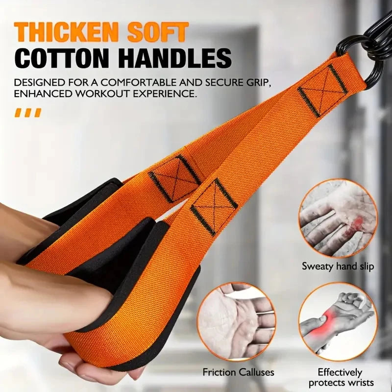 Sports Assistance Belt Fitness Home Equipment Indoor Tension Rope Elastic Rope Auxiliary Belt Puller Elastic Belt