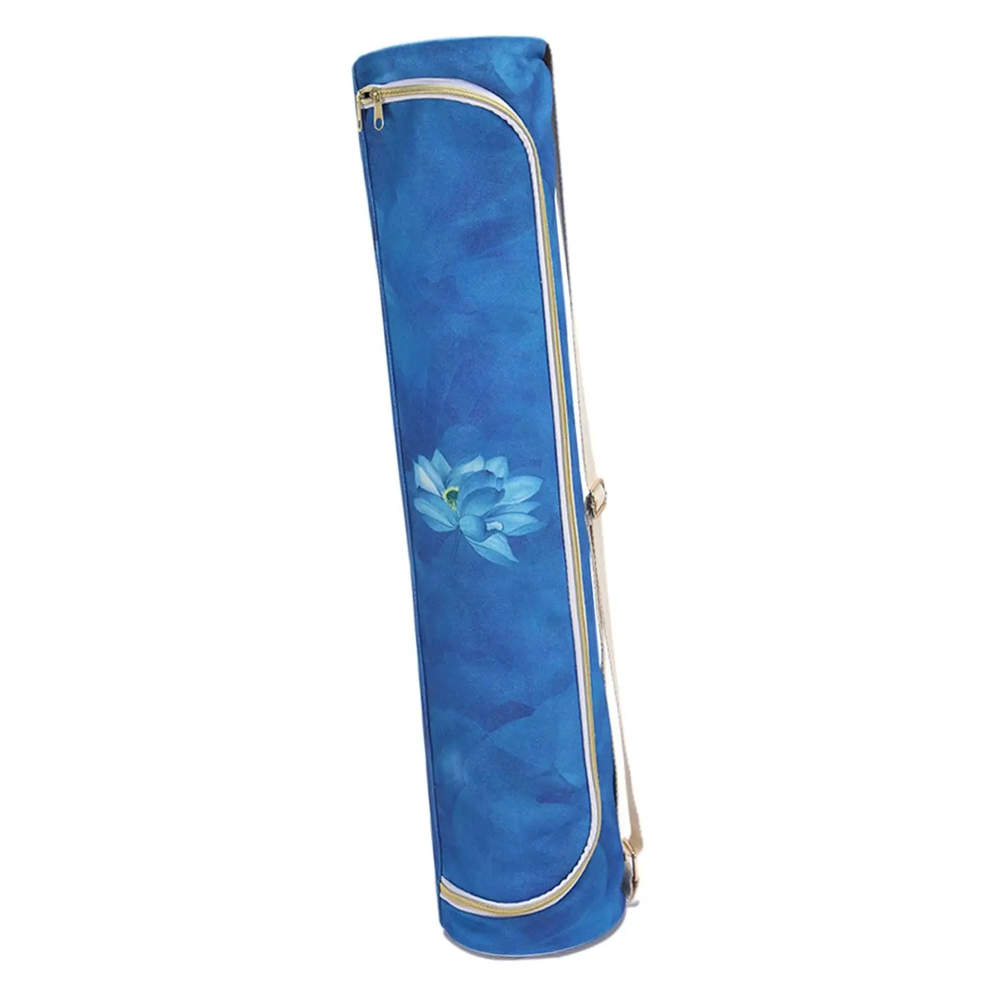 Yoga Mat Bag Fashionable Smooth Zipper Durable Multifunctional with Adjustable Shoulder Strap Lightweight Workout Shoulder Bag