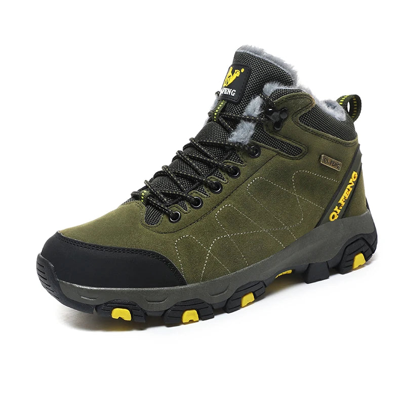 Men Women Outdoor Sports Hiking boots for Couple Autumn Winter Ankle Boot For Man Keep Warm Sneaker Shoe New Arrivial Classic