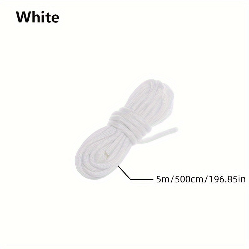 [Glow-in-the-Dark Rope] Glow-in-the-Dark Rope, Polyester Blend, 4mm Thick, 118.11inch/ 196.85inch/ 393.7inch, 3 lbs Tensile Strength, Windproof Tent Rope, Ideal for Valentine's Day, Easter, Women's Day, Mother's Day, Independ