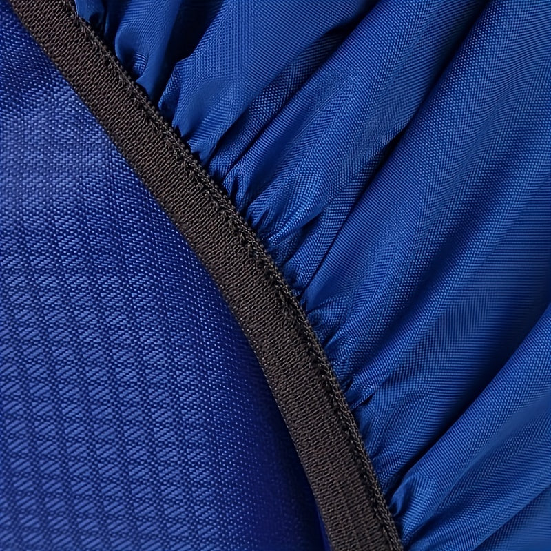 1pc 9.25gal Portable Outdoor Backpack with Cover - Durable Polyester, Ideal for Travel, Camping, and Sports Accessories, Camping Gear | Vibrant Backpack | Durable Backpack