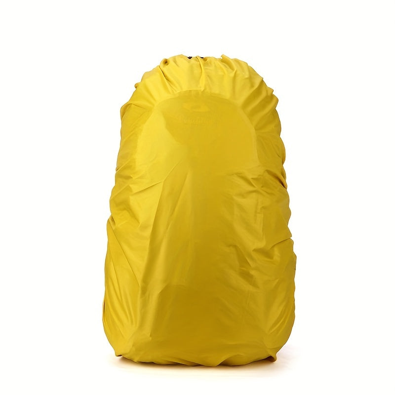 1pc 9.25gal Portable Outdoor Backpack with Cover - Durable Polyester, Ideal for Travel, Camping, and Sports Accessories, Camping Gear | Vibrant Backpack | Durable Backpack